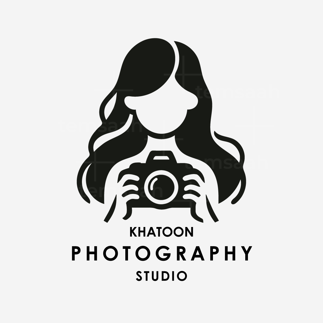 لوگو دختر عکاس